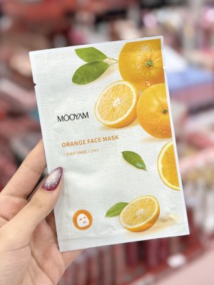 خرید محصول ماسک ورقه ای صورت پرتقال مویام ( Mooyam )