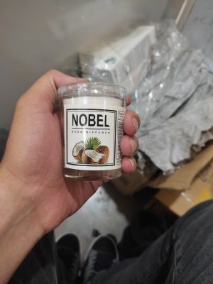 شمع معطر لیوانی نوبل رایحه نارگیل