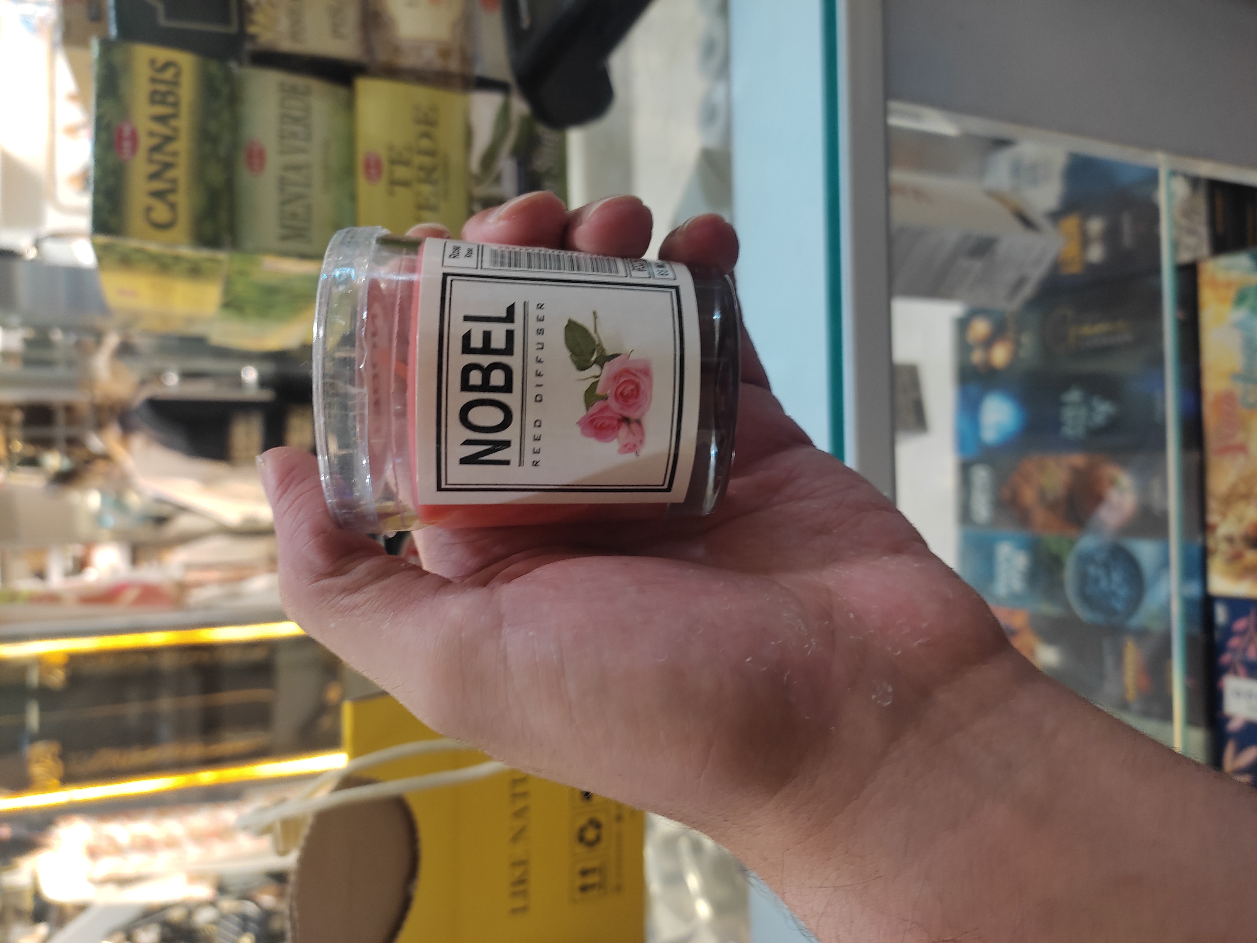 شمع معطر نوبل لیوانی رایحه گل رز
