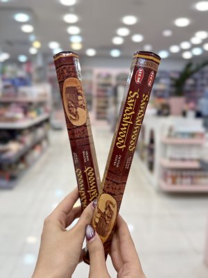 خرید محصول عود شرکتی شش ضلعی هم ( Hem ) رایحه صندل وود ( Sandalwood )