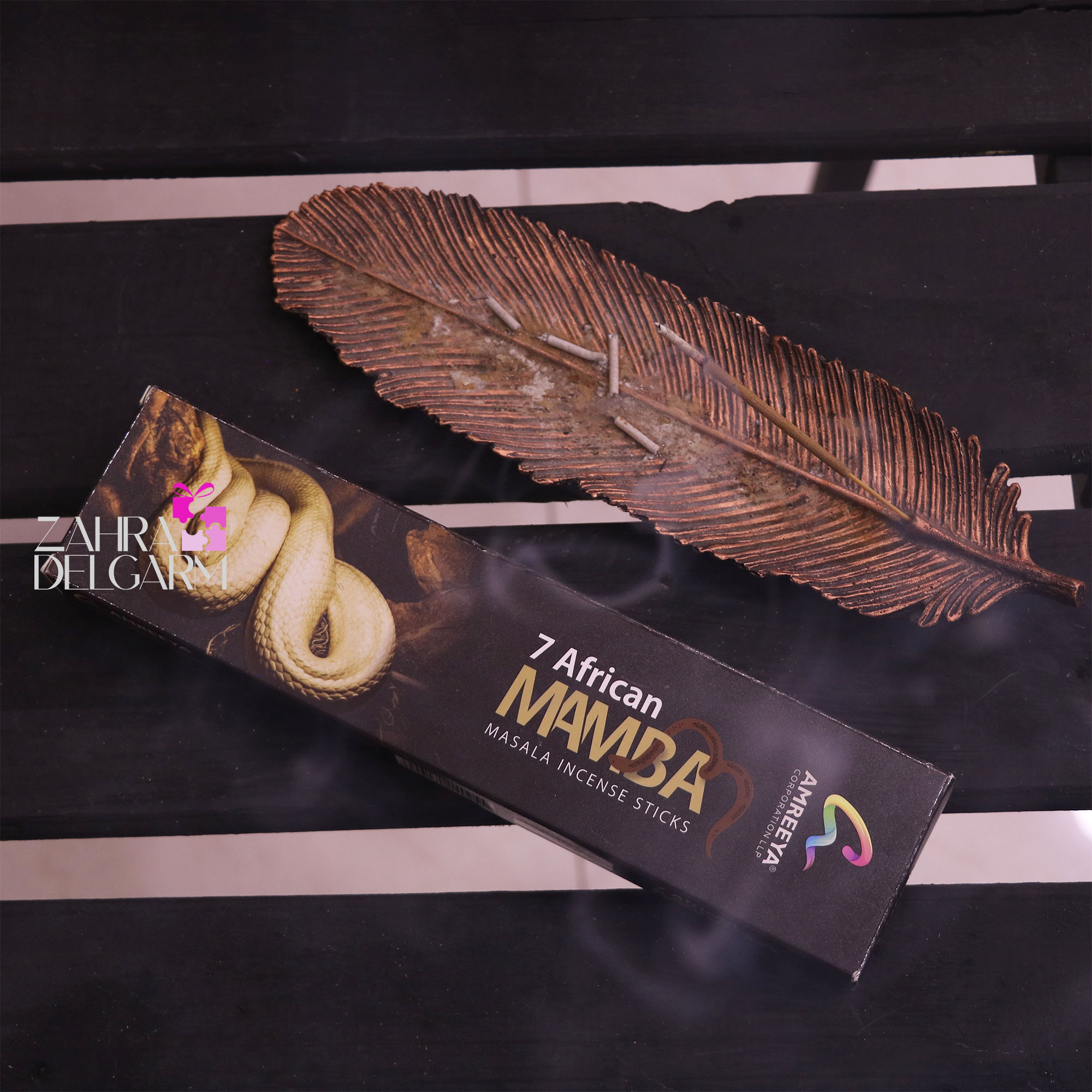 عود دستساز  seven african mamba برند amreeya