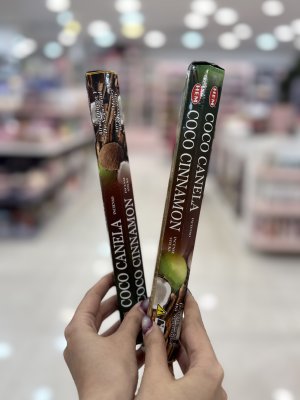 خرید محصول عود شرکتی شش ضلعی هم (Hem) رایحه نارگیل و دارچین (Coco Cinnamon)