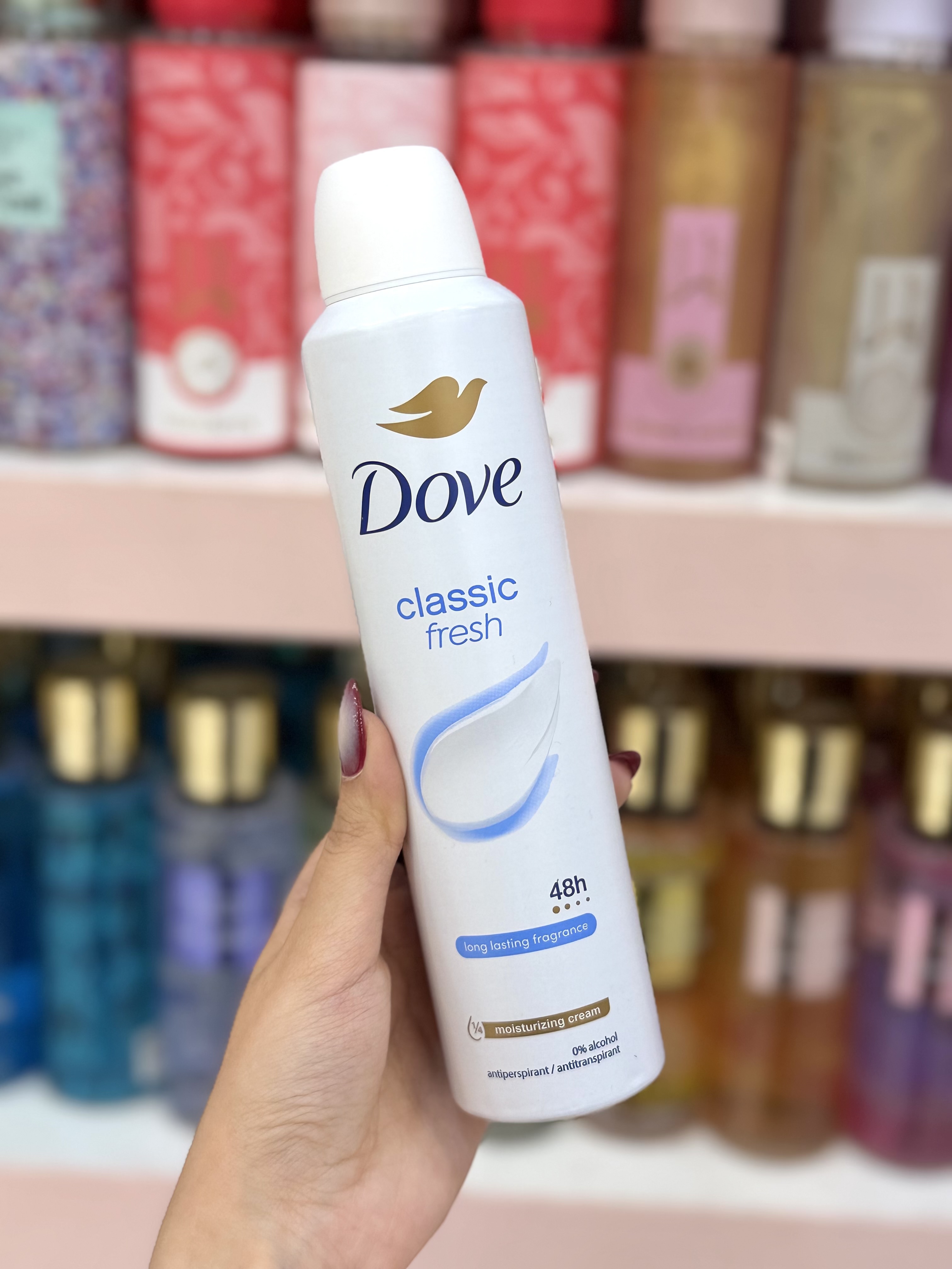 اسپری داو (Dove) رایحه Classic fresh (سفارش هند)