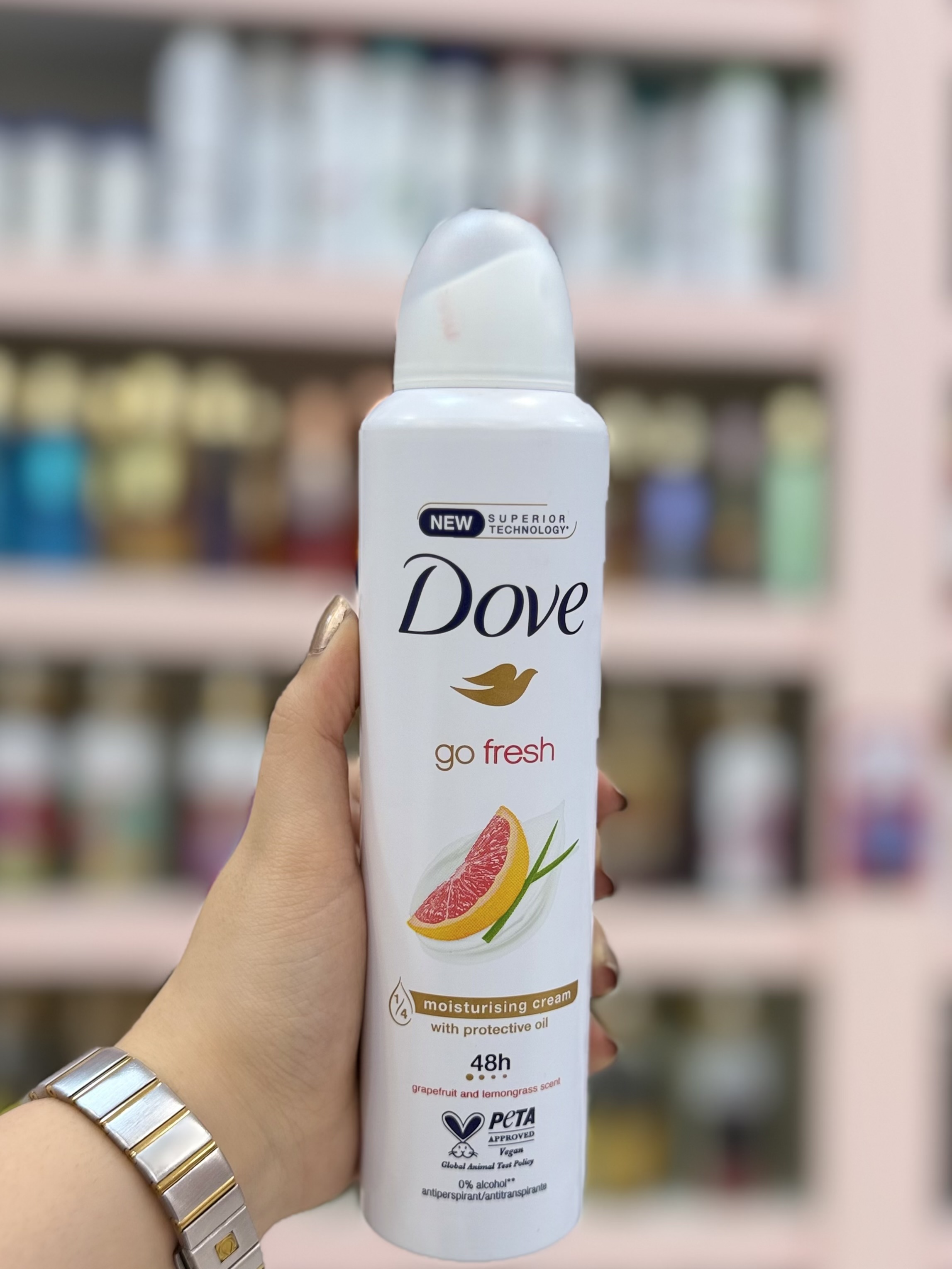 اسپری داو رایحه گریپ‌فروت go fresh