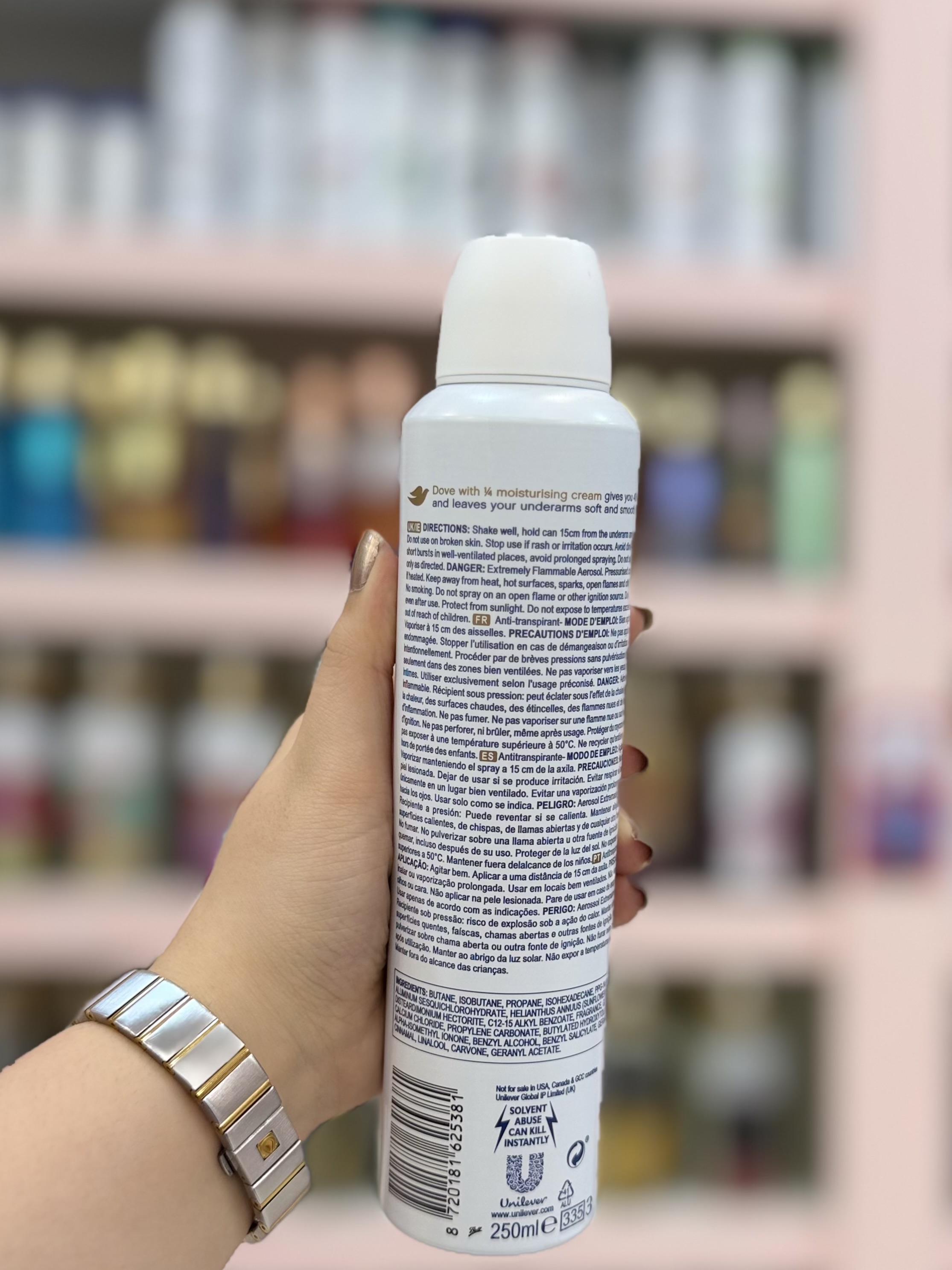 اسپری داو رایحه گریپ‌فروت go fresh