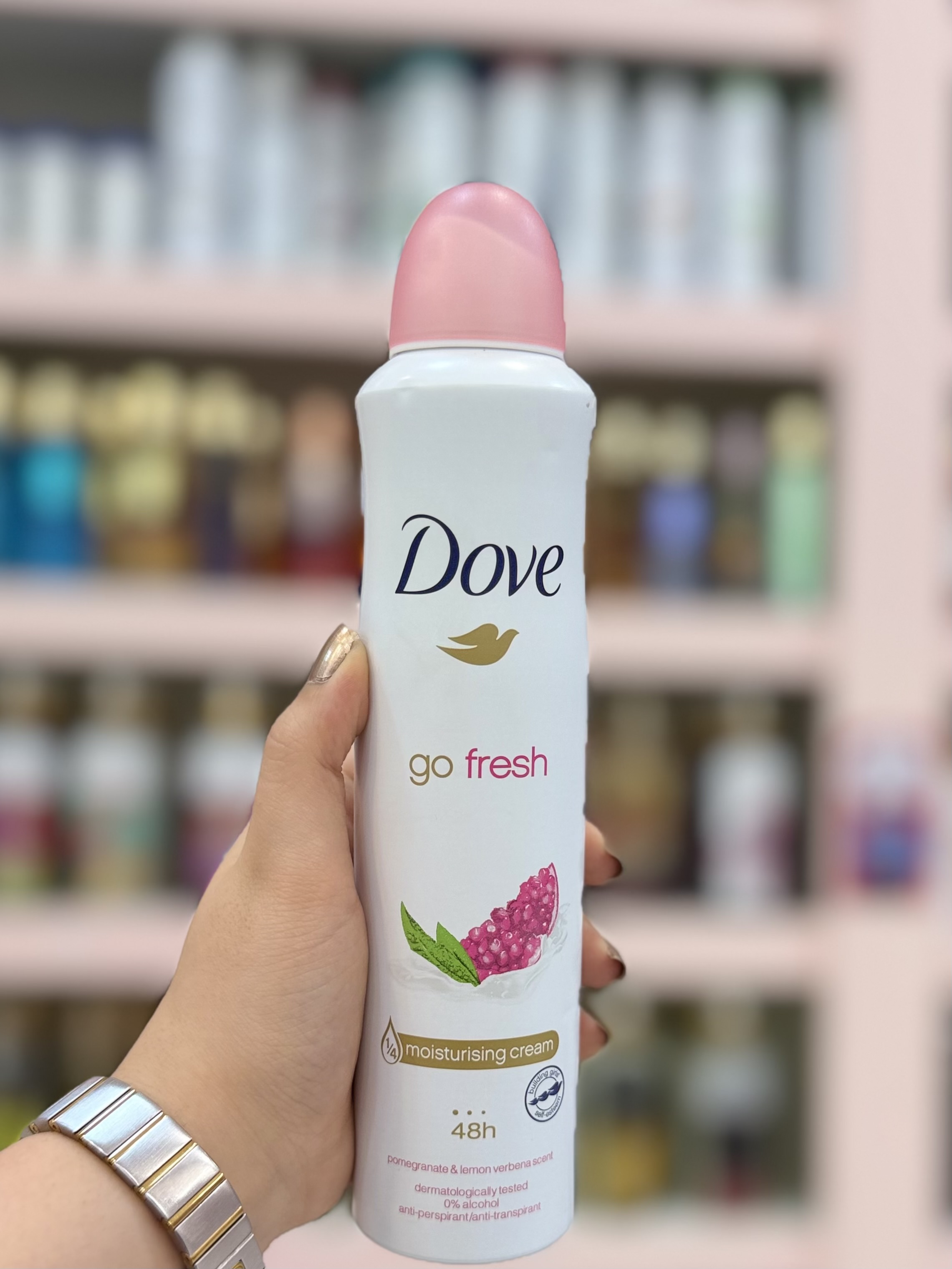 اسپری داو رایحه شیر انار go fresh