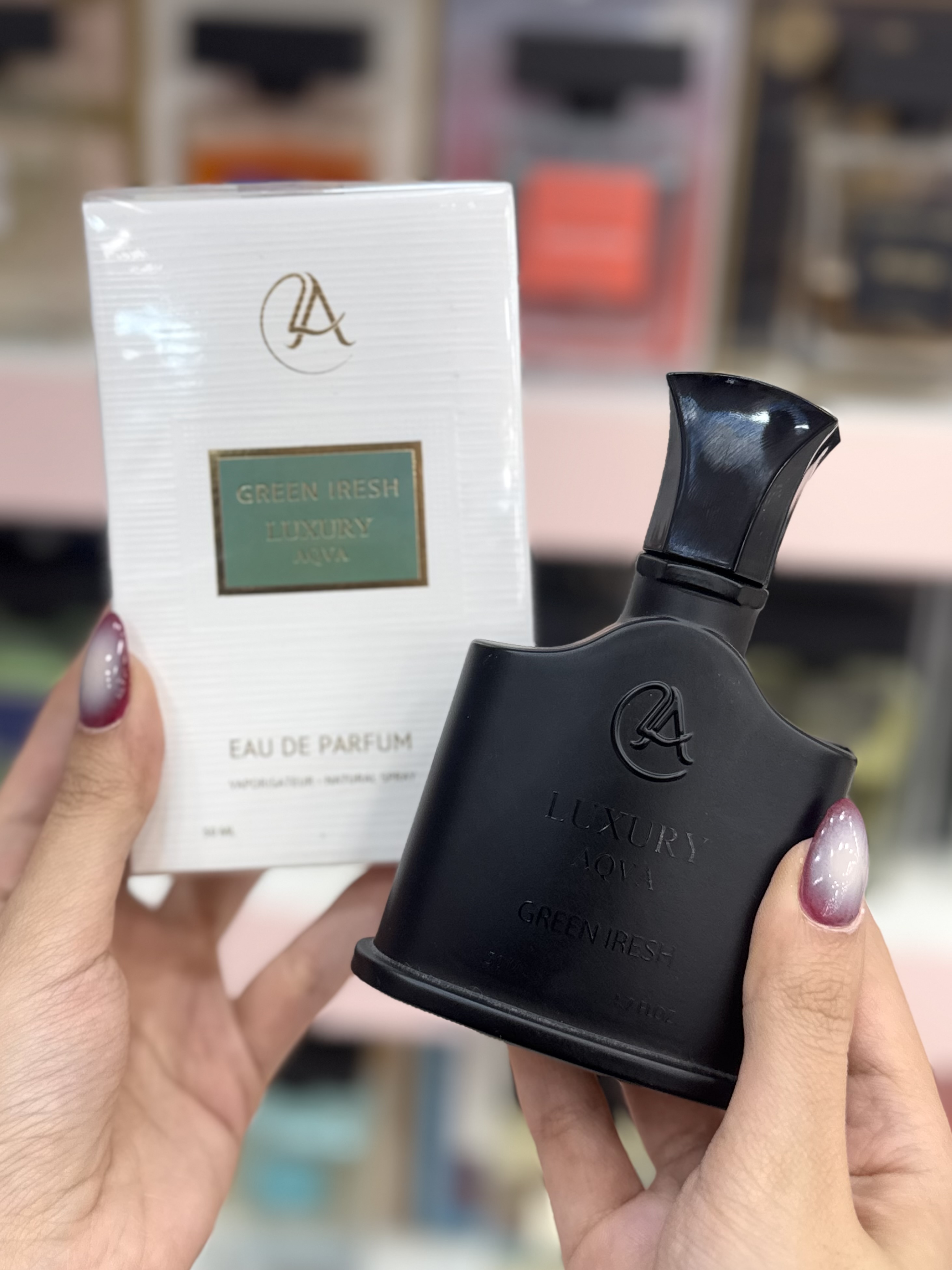 ادکلن لاکچری آکوا رایحه گرین آیریش 50 میل
