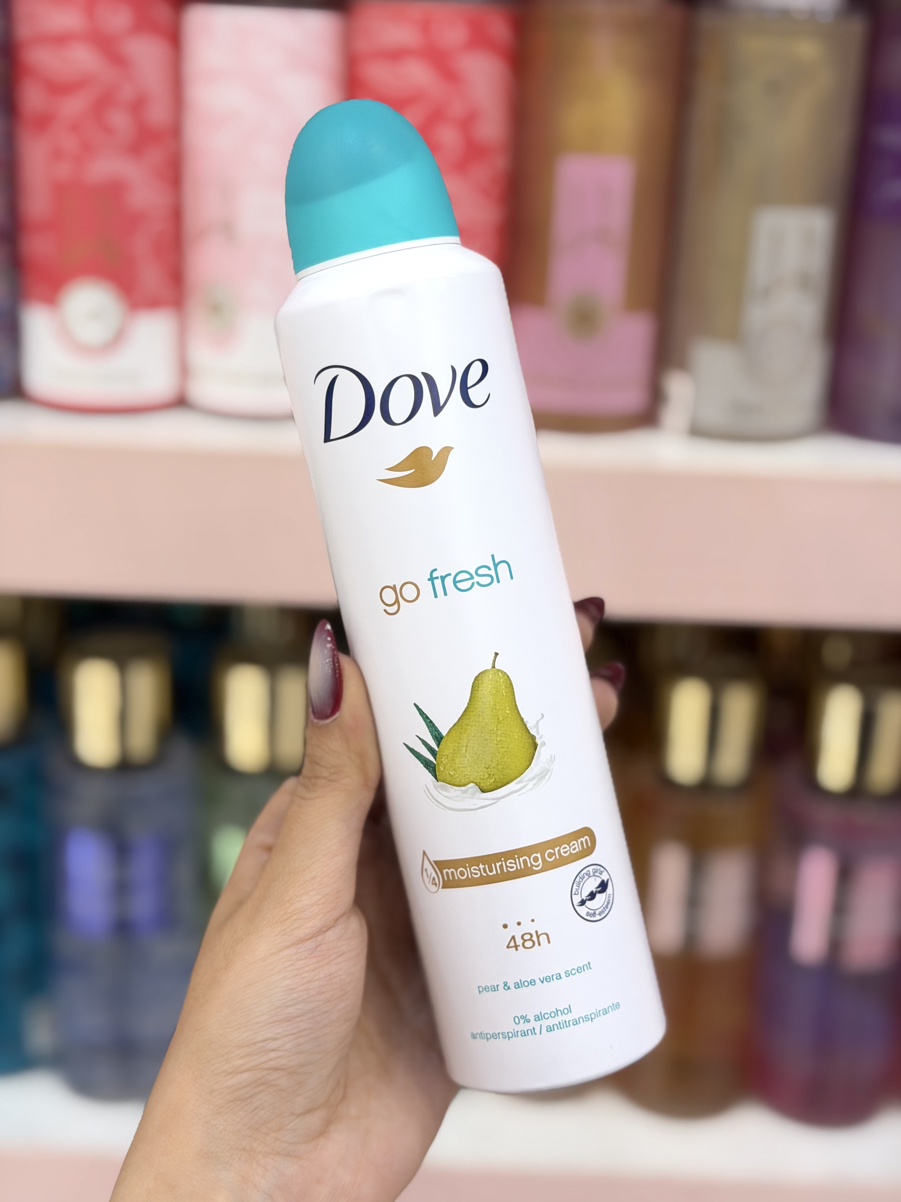 اسپری داو (Dove) رایحه گلابی