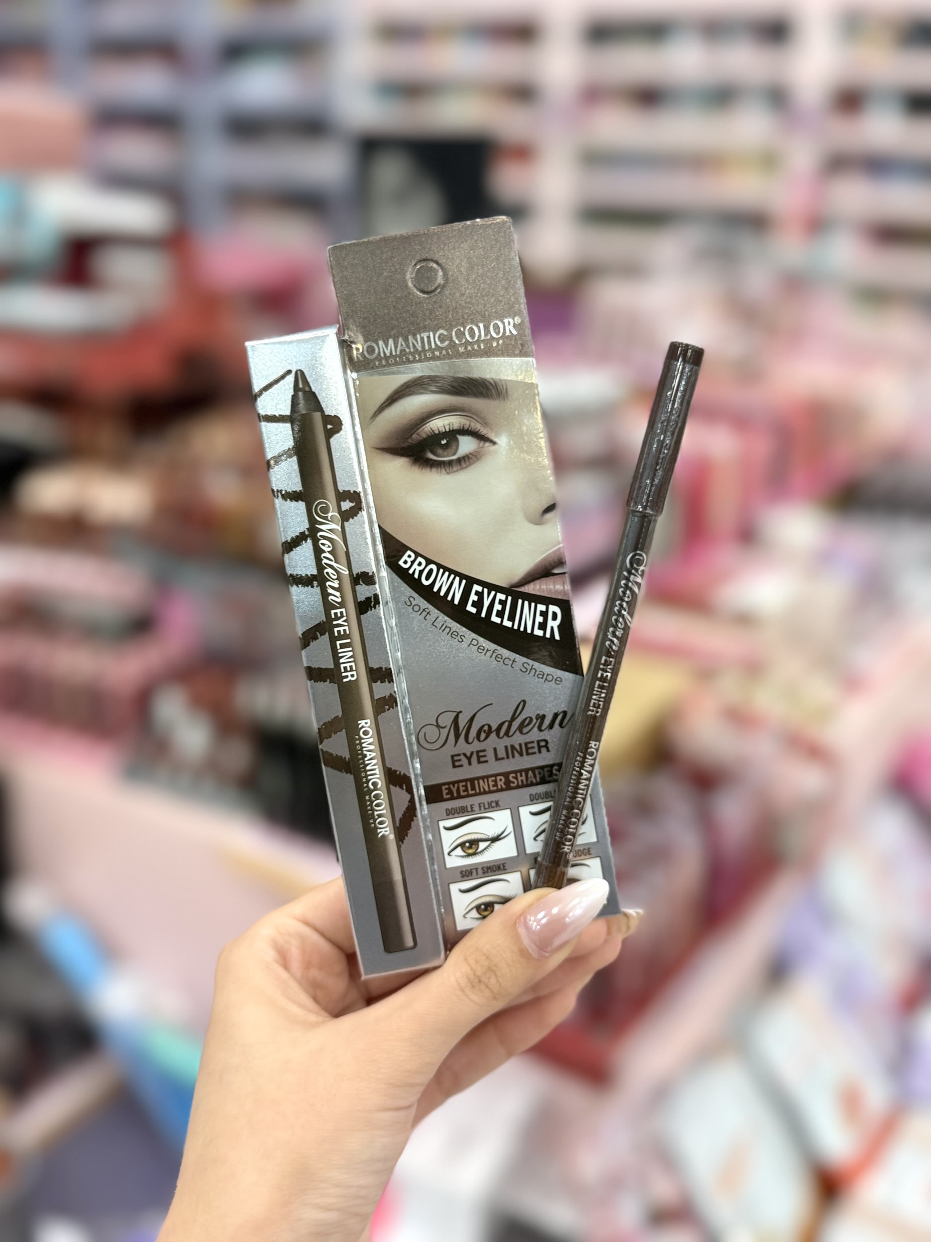 مداد چشم  قهوه ای طرح مدرن آی لاینر رمانتیک کالر ( Romantic color )