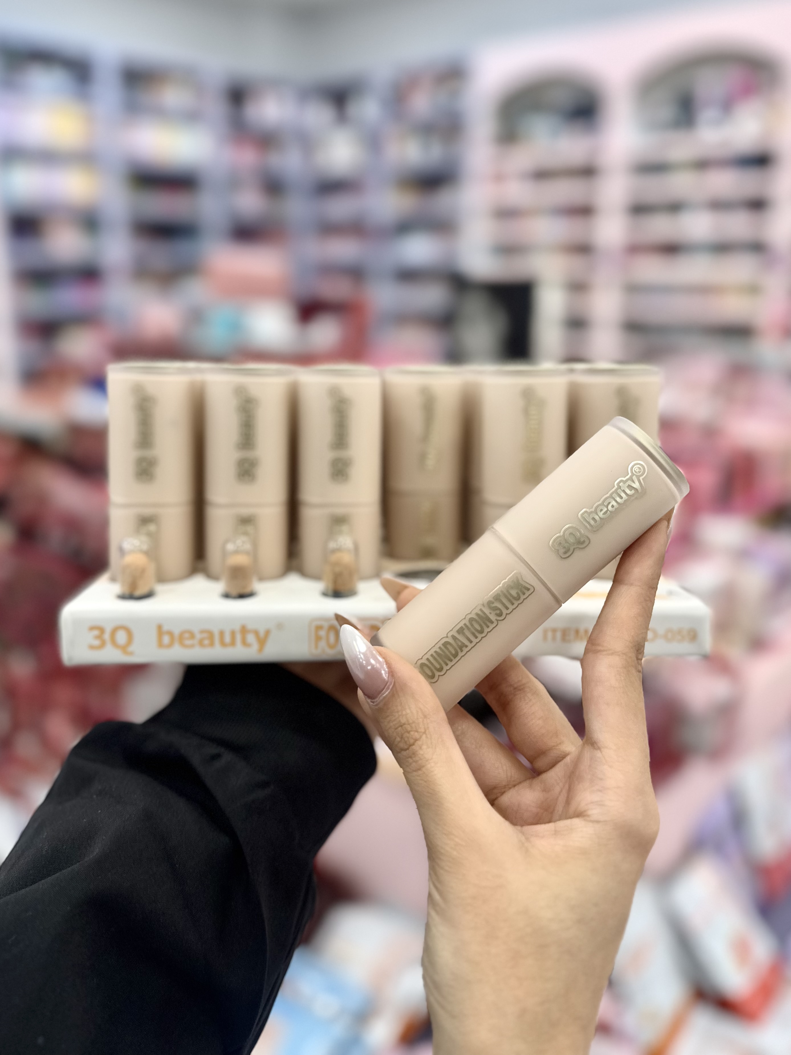 کرم پودر استیکی لانگ لستینگ تری کیو بیوتی ( 3Q beauty )