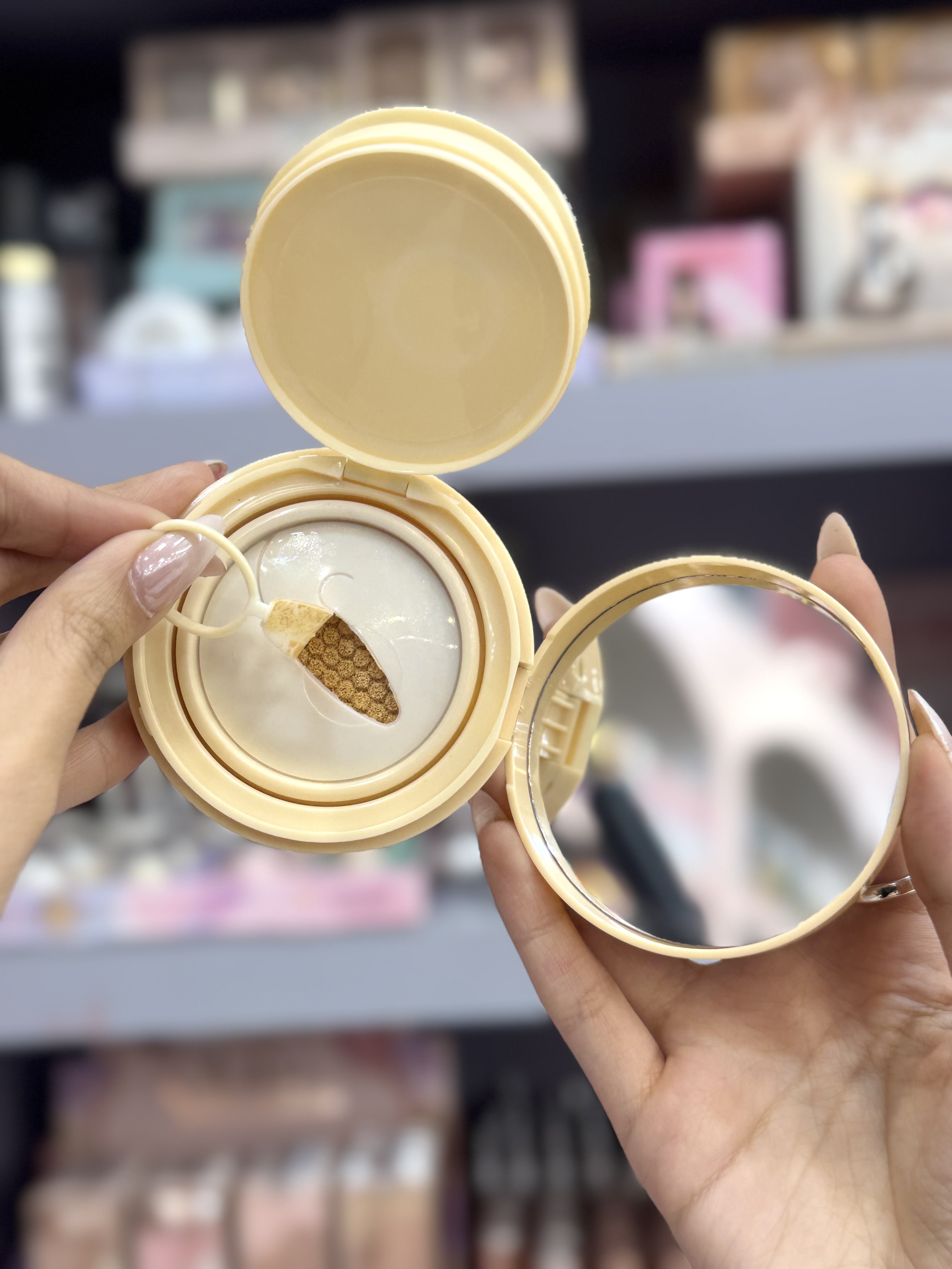 کوشن به همراه پد طرح گربه مدل Sparkle Girlz اس اف آر کالر ( S.f.r Color )