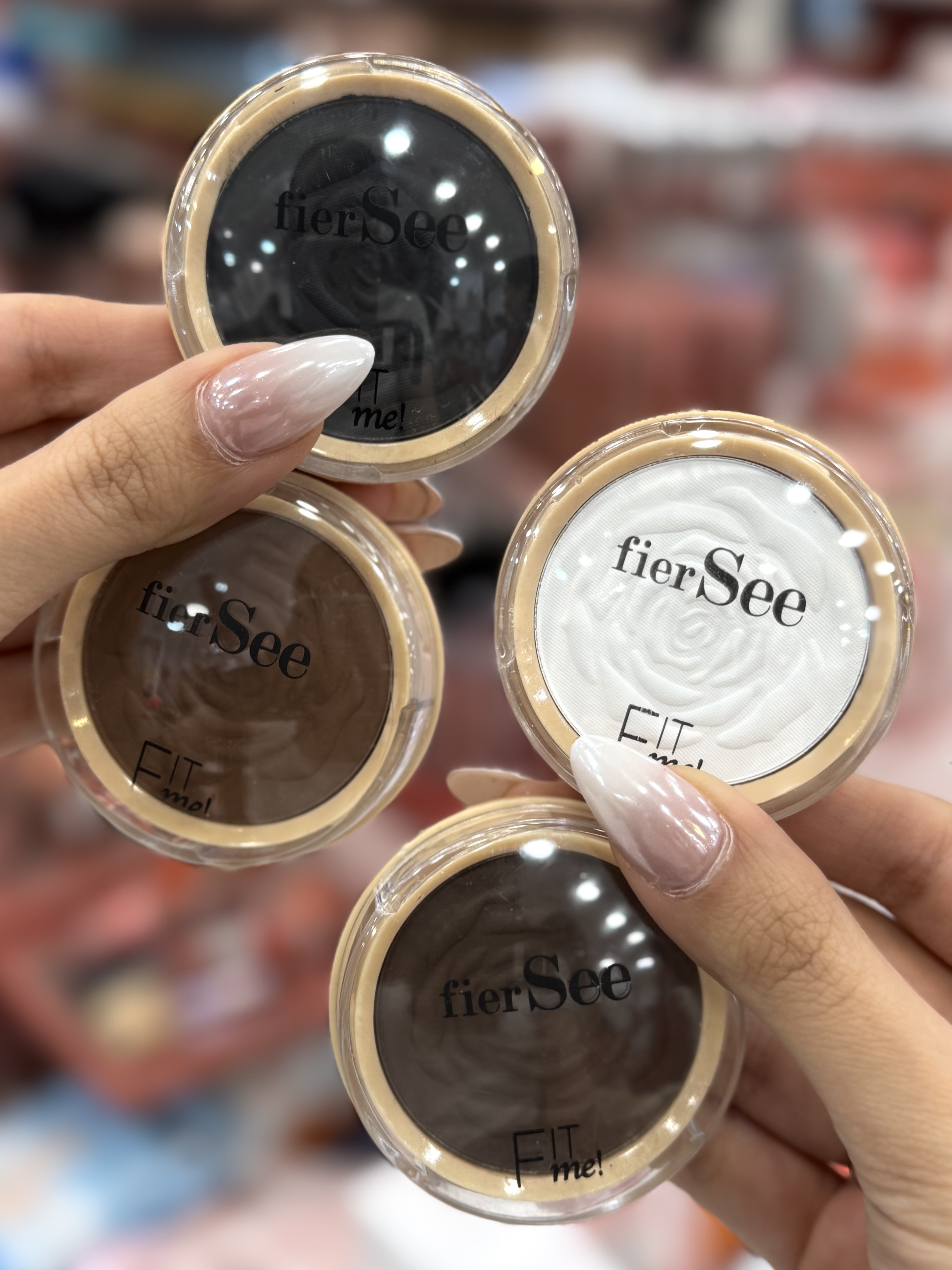 سایه چشم تک رنگ طرح گل رز مدل Long Lasting فایرسی ( Fier see )