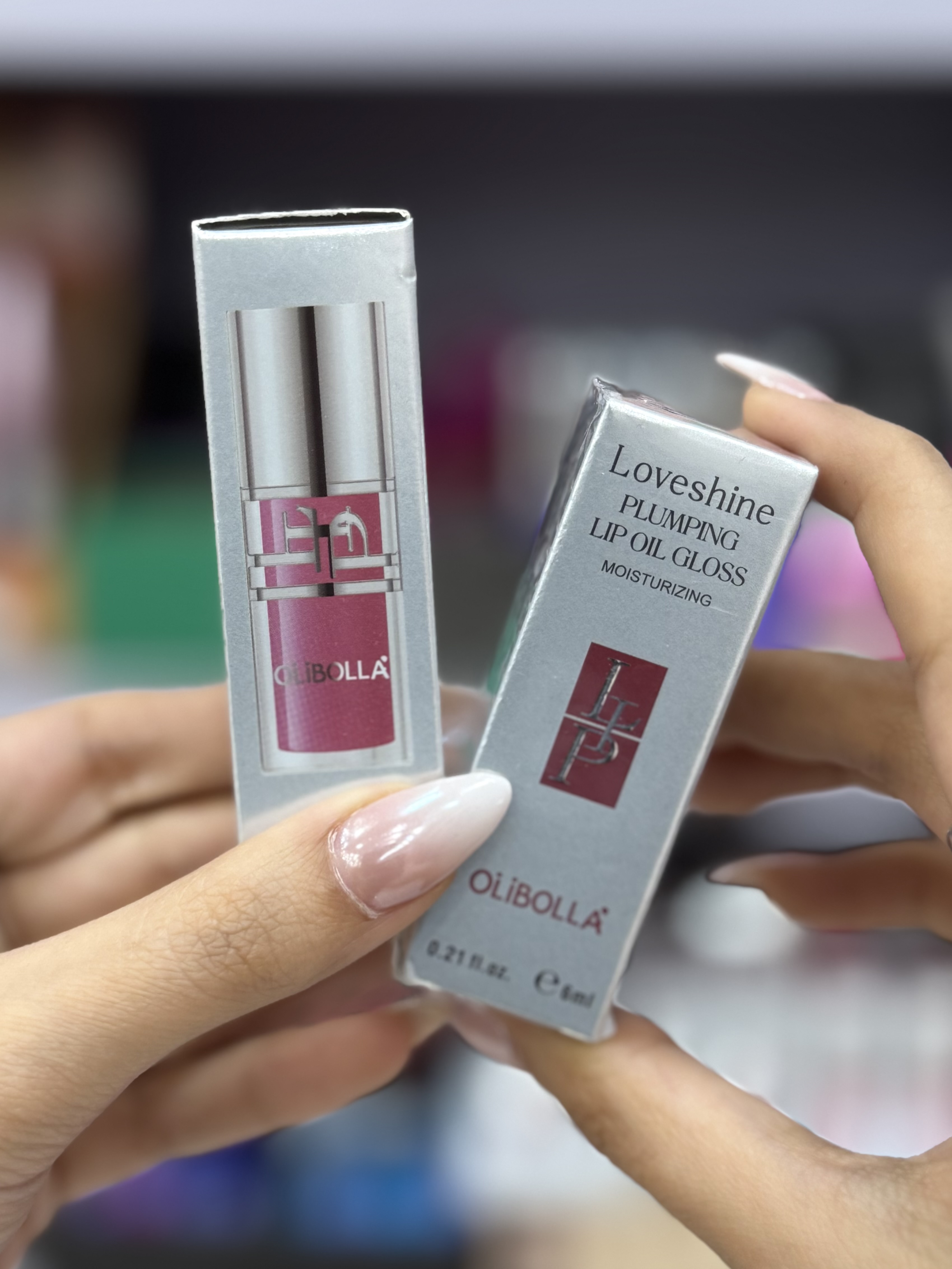 لیپ اویل و لیپ گلاس حجم‌دهنده لاوشاین اولیبولا ( Olibolla )