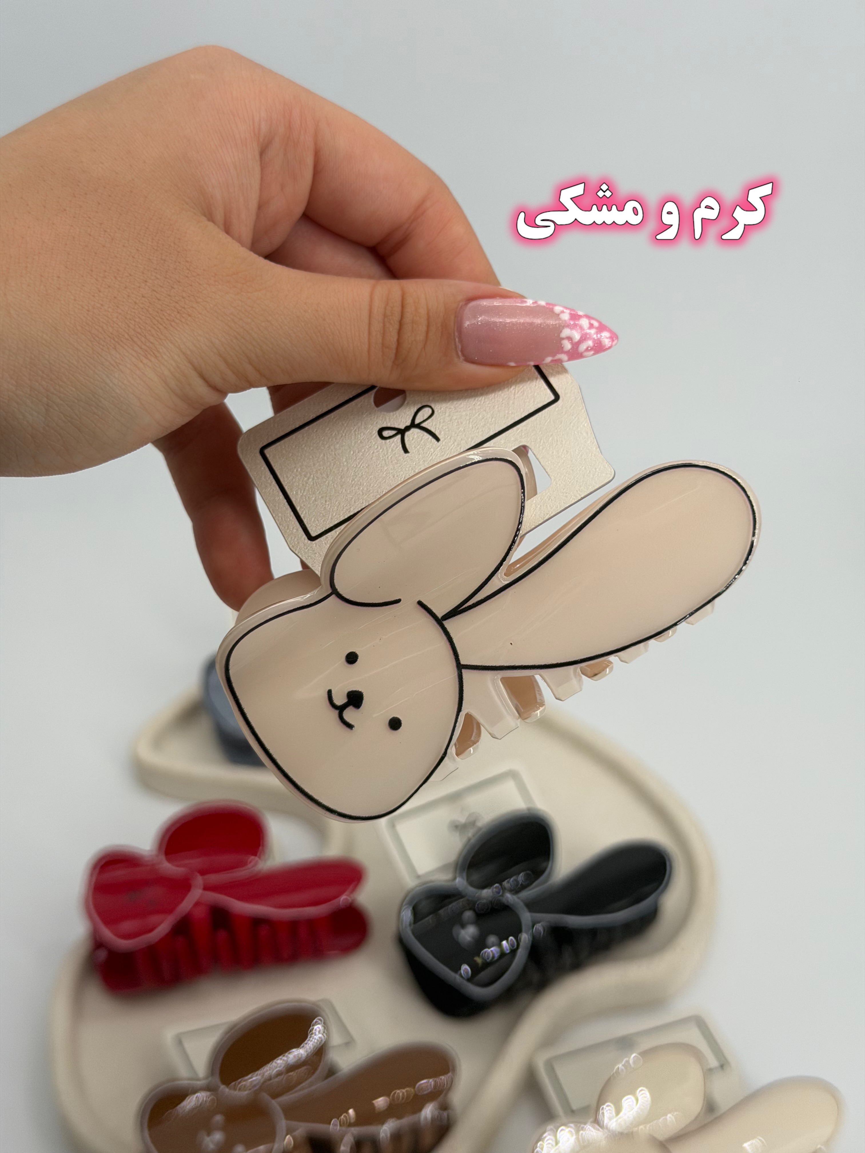 کلیپس مو خرگوش کارتونی