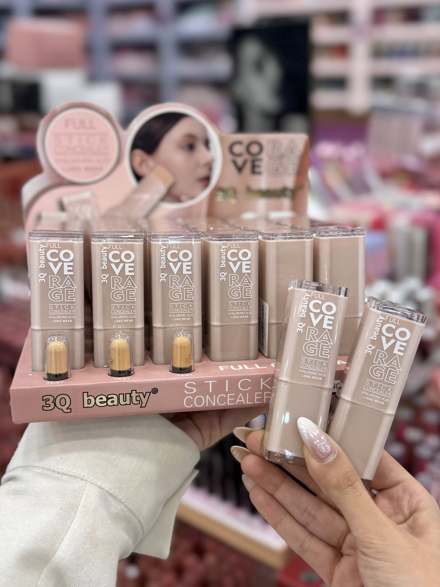 کانسیلر استیکی فول کاور تری کیو بیوتی ( 3Q beauty )