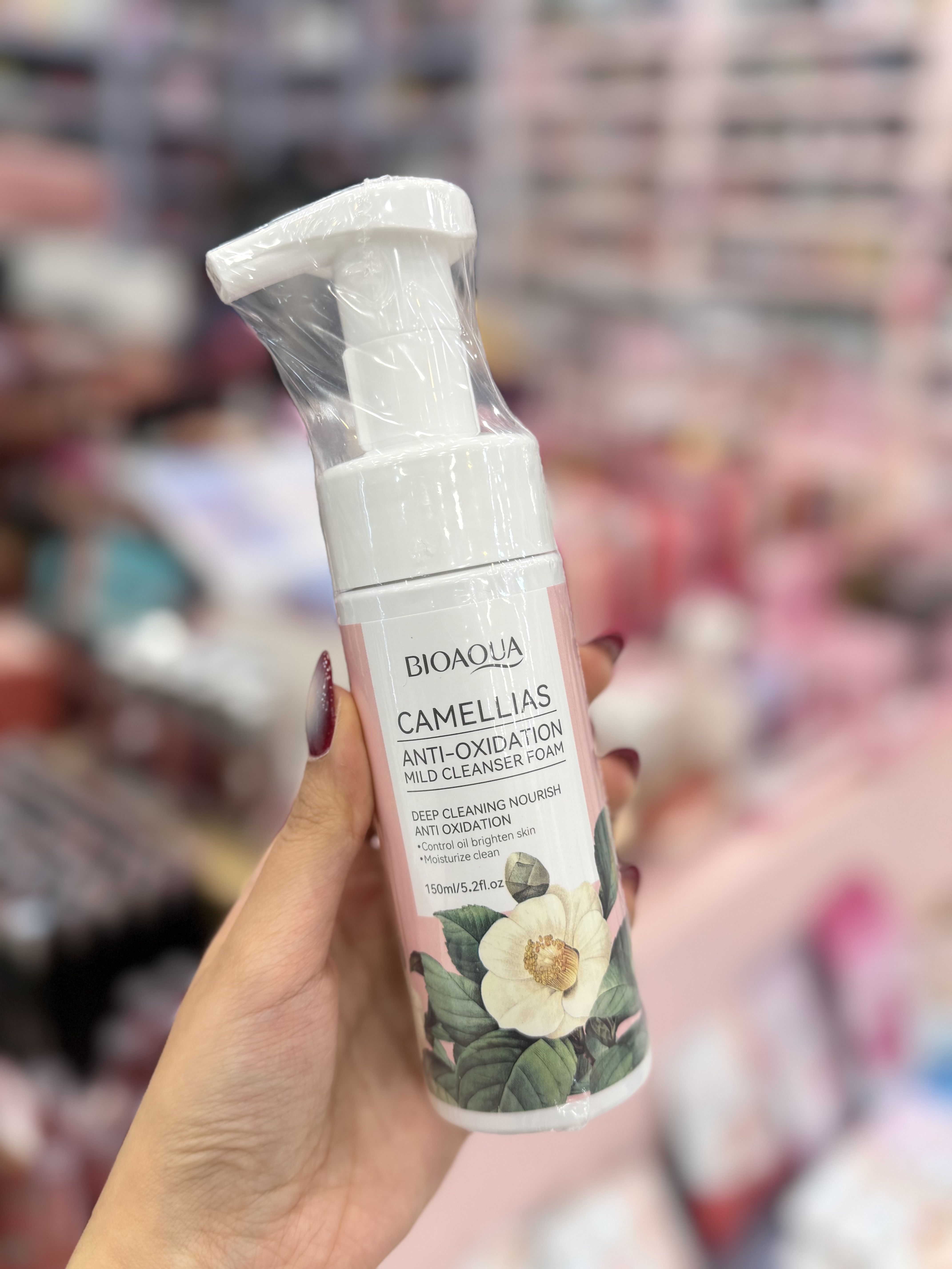 فوم شستشو صورت بایوآکوا کاملیا ( Bioaqua )