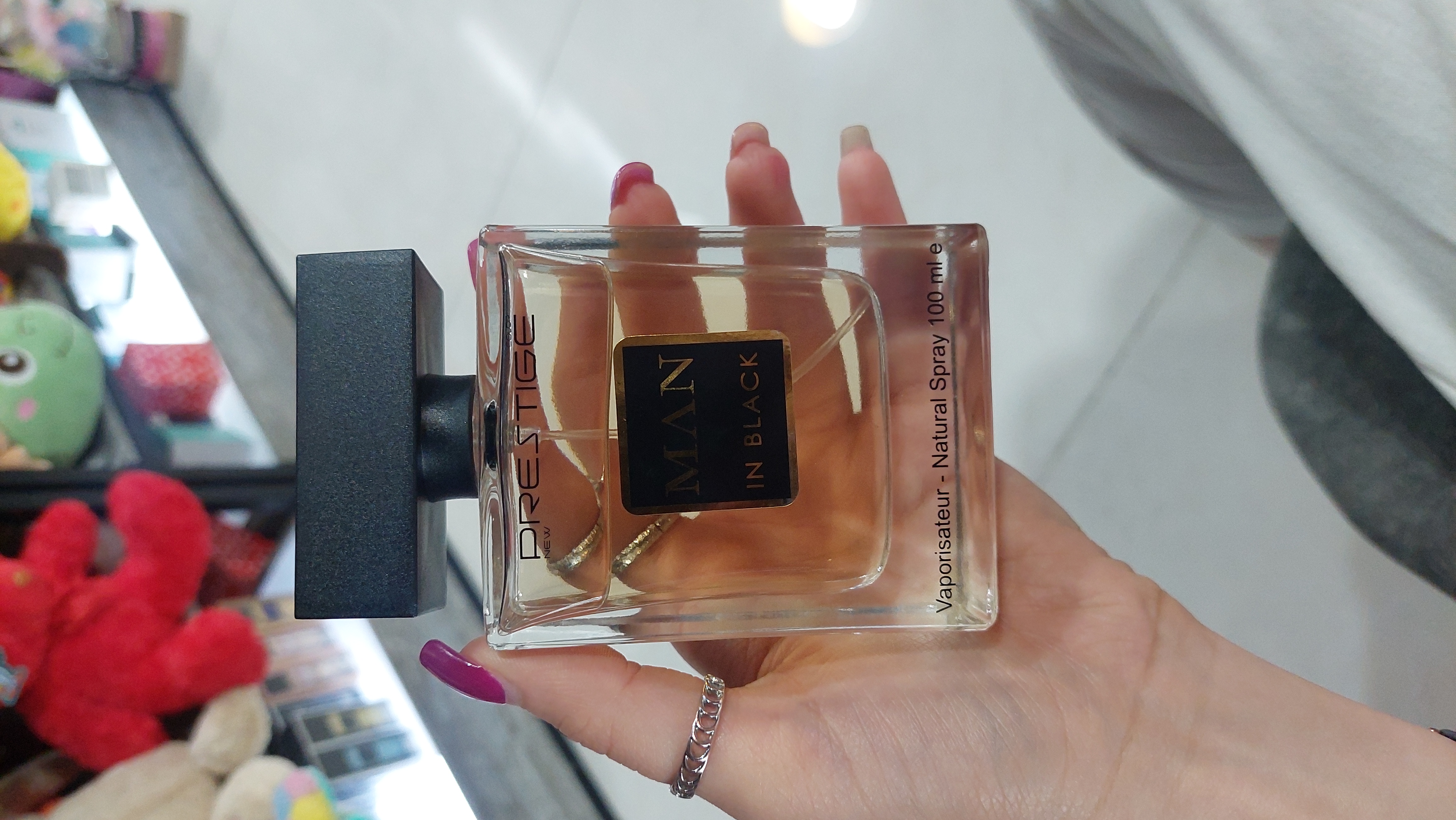 ادکلان بولگاری من این بلک (man in black) برند پرستیژ (prestige)